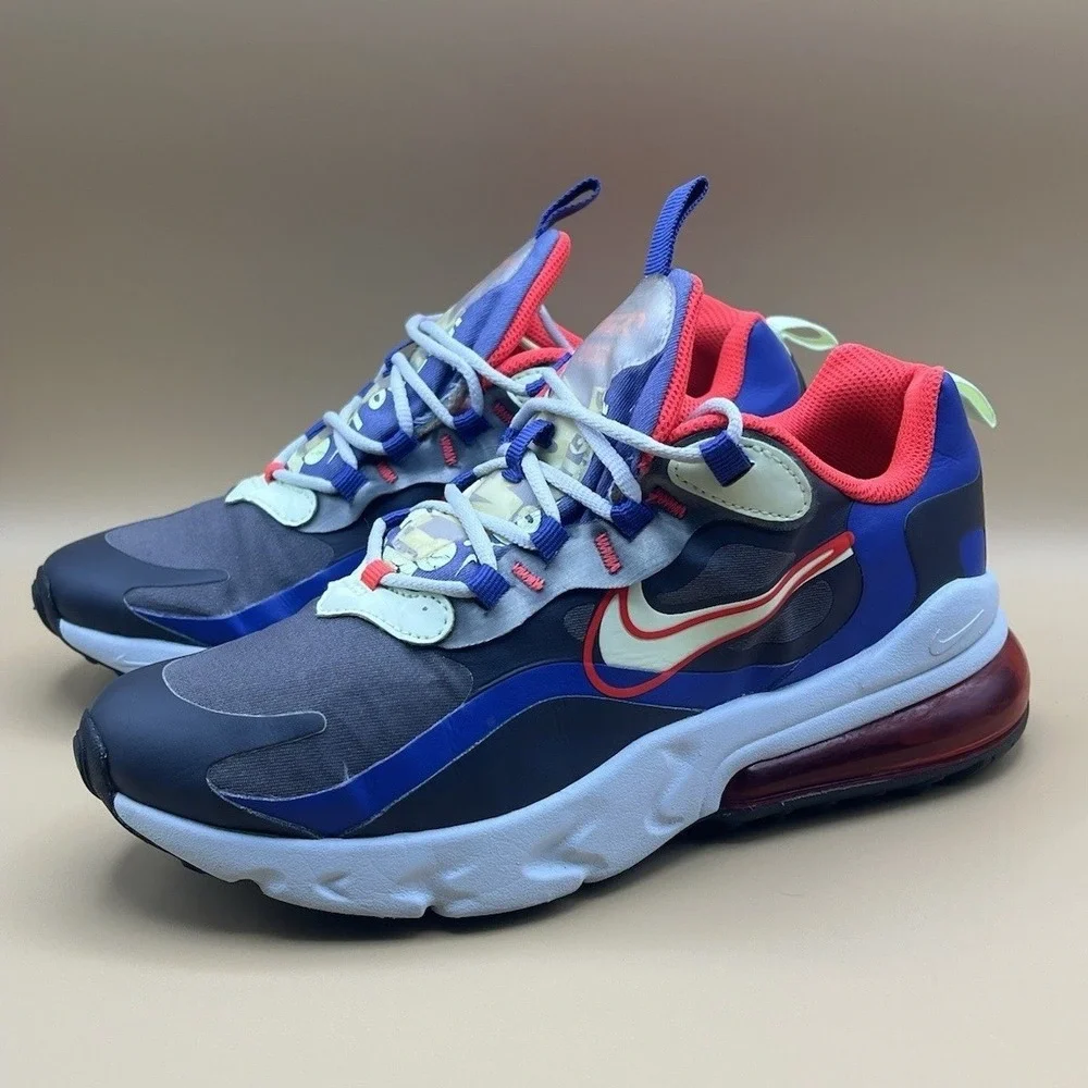 2019 Nike Air Max 270 React Gray Running - Kids Youth Size 5.5‎ Women's Size 7